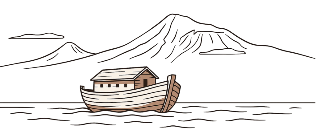 The biblical Noah's Ark is a symbol of Armenia's location and the creation story.