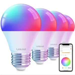  Linkind Matter Smart Light Bulbs - 4 Pack Starter Kit.
