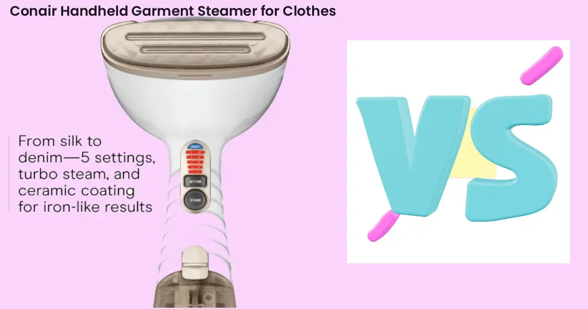 Conair Turbo ExtremeSteam Portable Travel Steamer-Iron Garment for powerful and deep penetrating steam