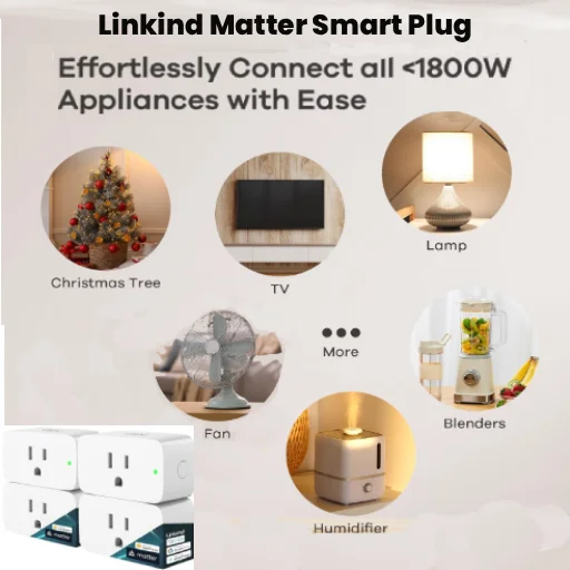 5 Best Matter-Compatible Devices to Smarten Your Home - 2026 6 Linkind Matter Smart Plug 15A 1800W for Smart Home Automation