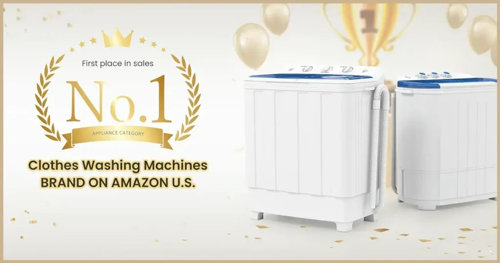 2 Best Portable Twin Tub Washing Machines: Ultimate Auertech vs Giantex Showdown 1 Amazon brand portable twin tub washing machines Auertech and Giantex comparison
