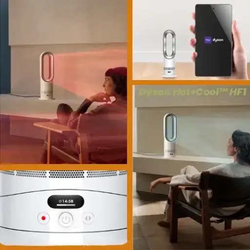Newest best fan and heater combo Dyson Hot and Cool HF1 with smart app control